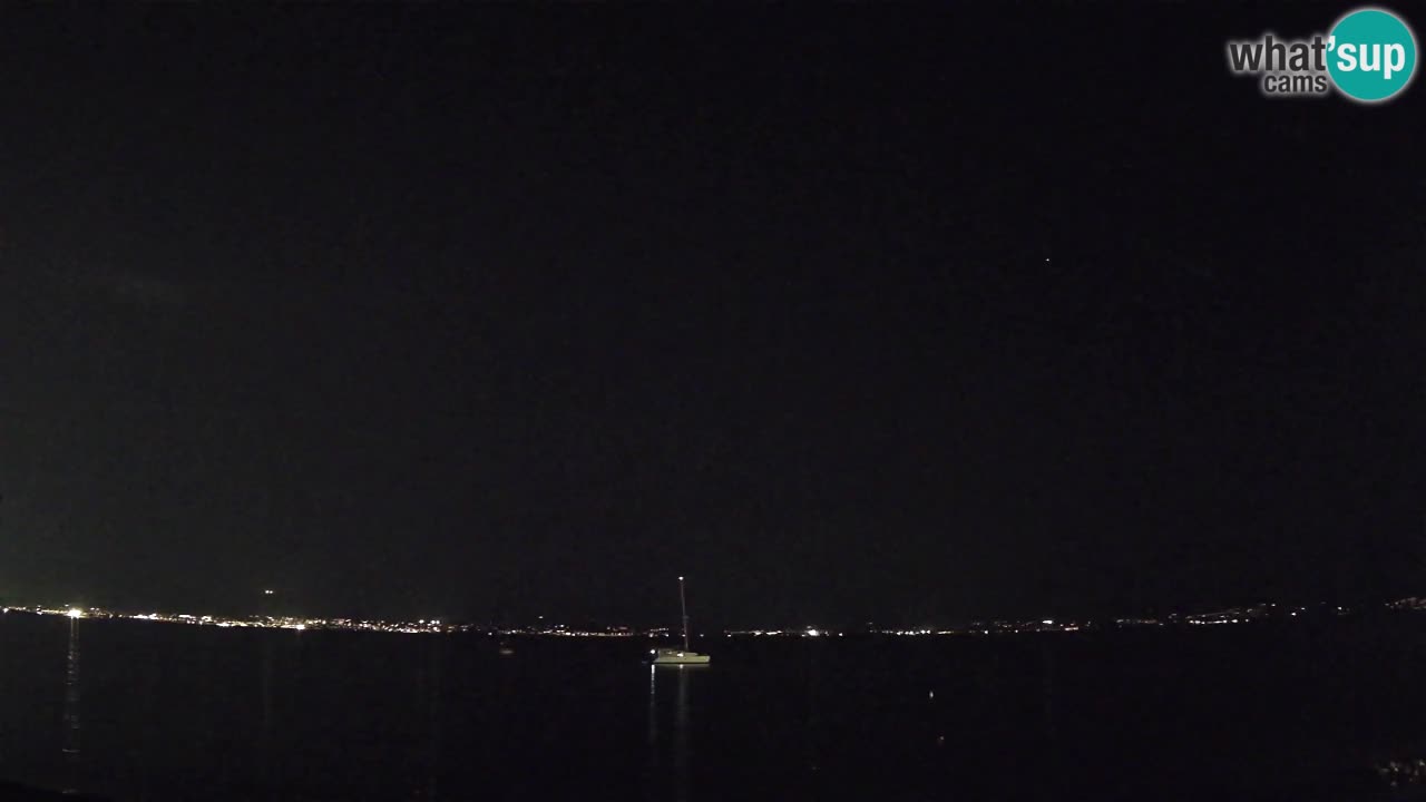 Webcam Cagliari Windsurf Club – Playa del Poetto en directo