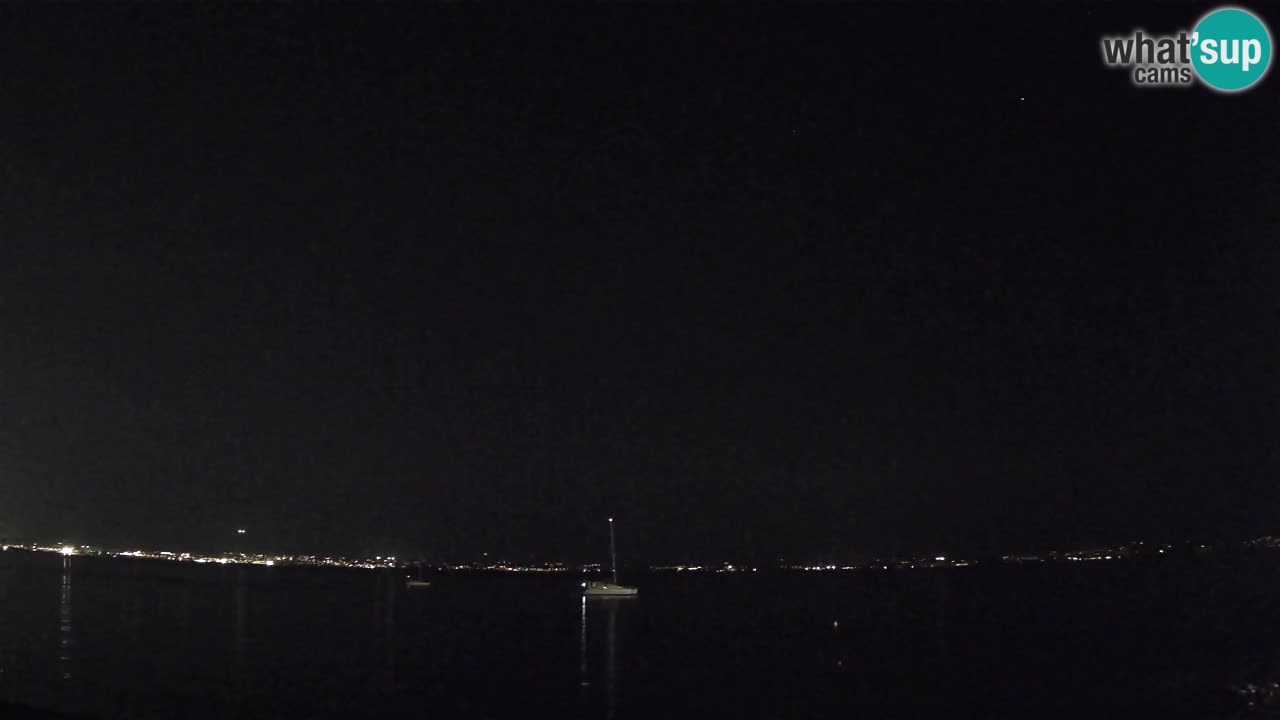 Spletna kamera Cagliari Windsurf Club – Pogled v živo s plaže Poetto