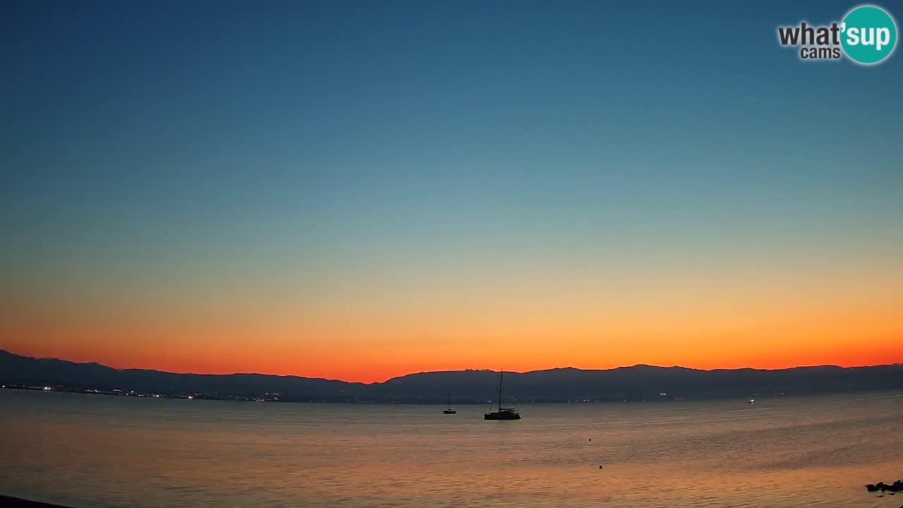 Spletna kamera Cagliari Windsurf Club – Pogled v živo s plaže Poetto