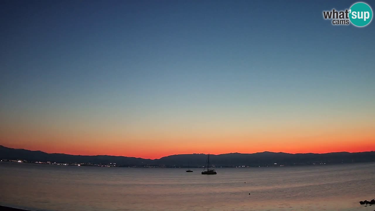 Webcam Cagliari Windsurf Club – Spiaggia del Poetto in diretta