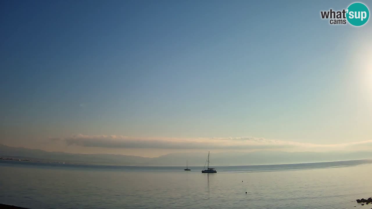 Web kamera Cagliari Windsurf Club – Poetto plaža uživo