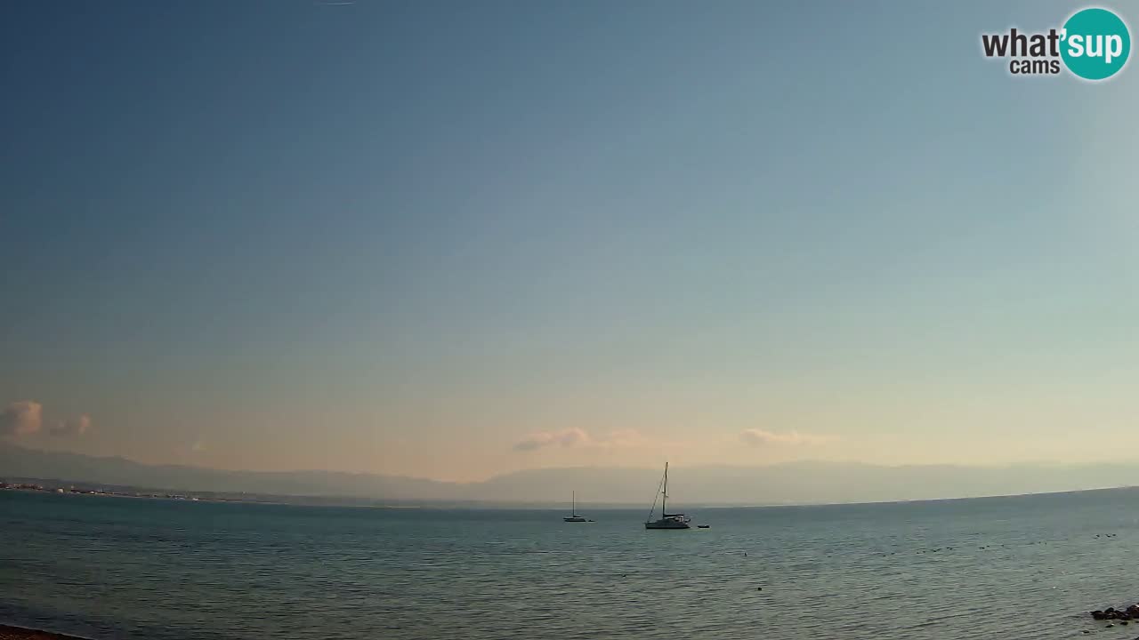Web kamera Cagliari Windsurf Club – Poetto plaža uživo