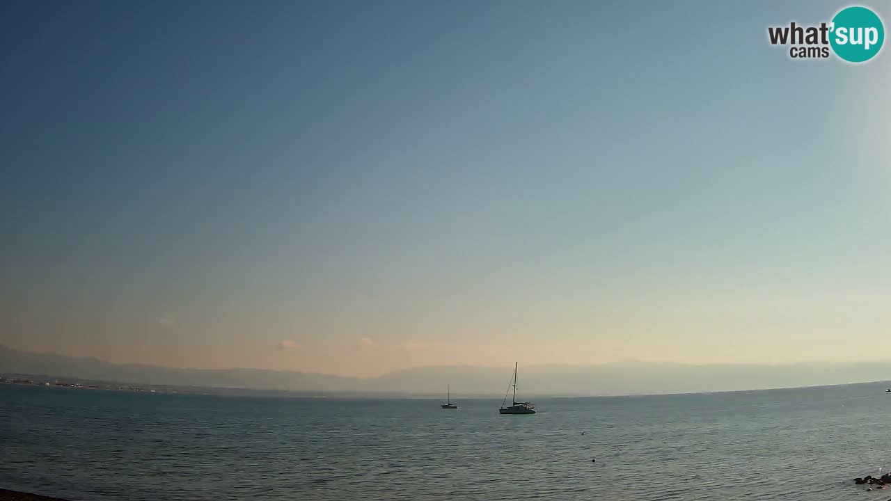 Spletna kamera Cagliari Windsurf Club – Pogled v živo s plaže Poetto