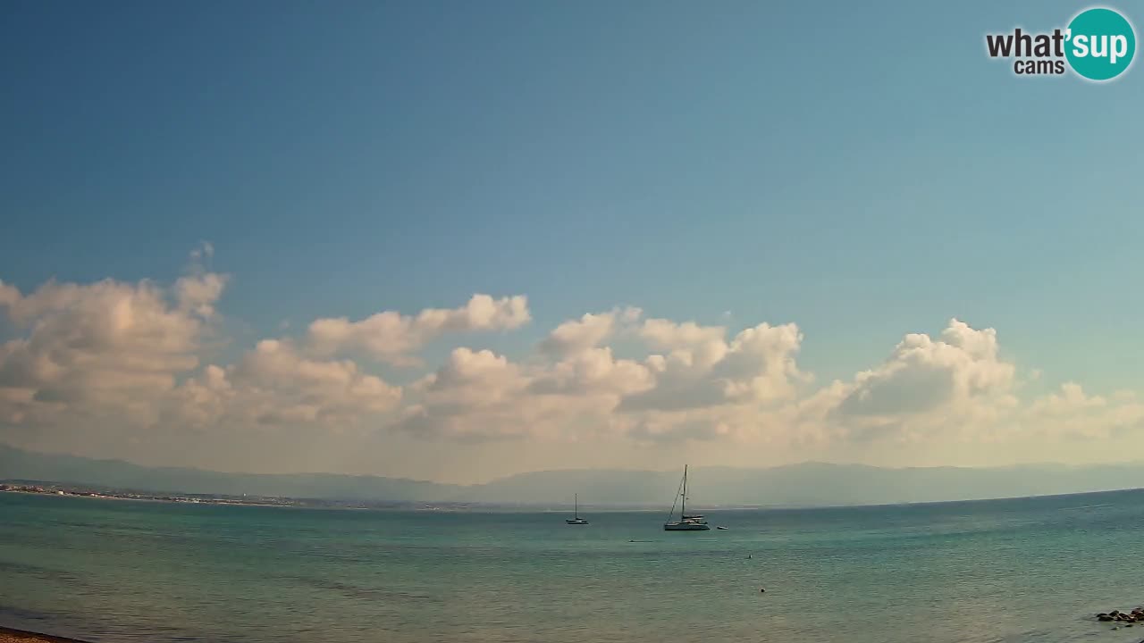 Webcam Cagliari Windsurf Club – Playa del Poetto en directo