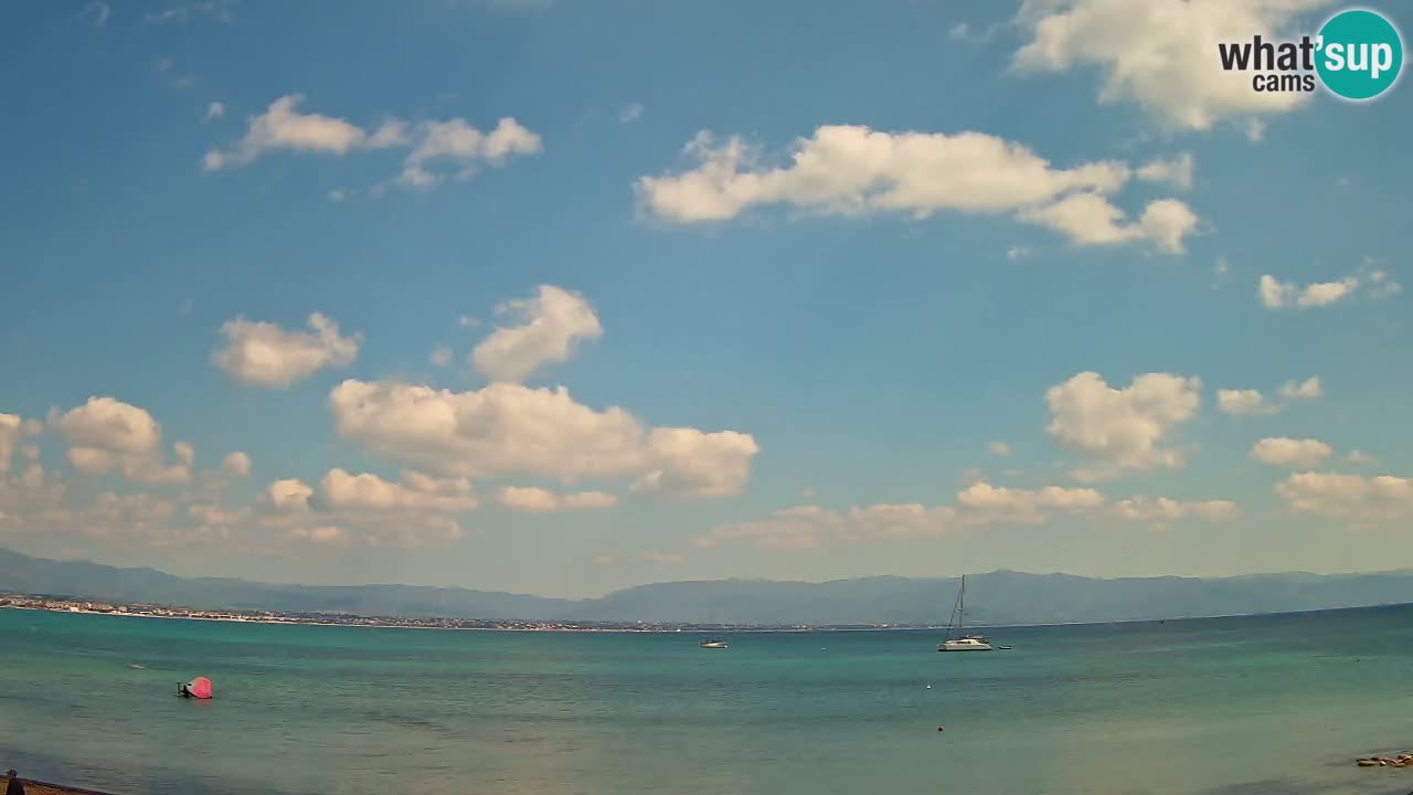 Webcam Cagliari Windsurf Club – Spiaggia del Poetto in diretta