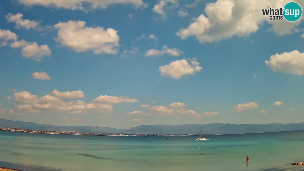 Webcam Cagliari Windsurf Club – Liveblick vom Poetto Strand