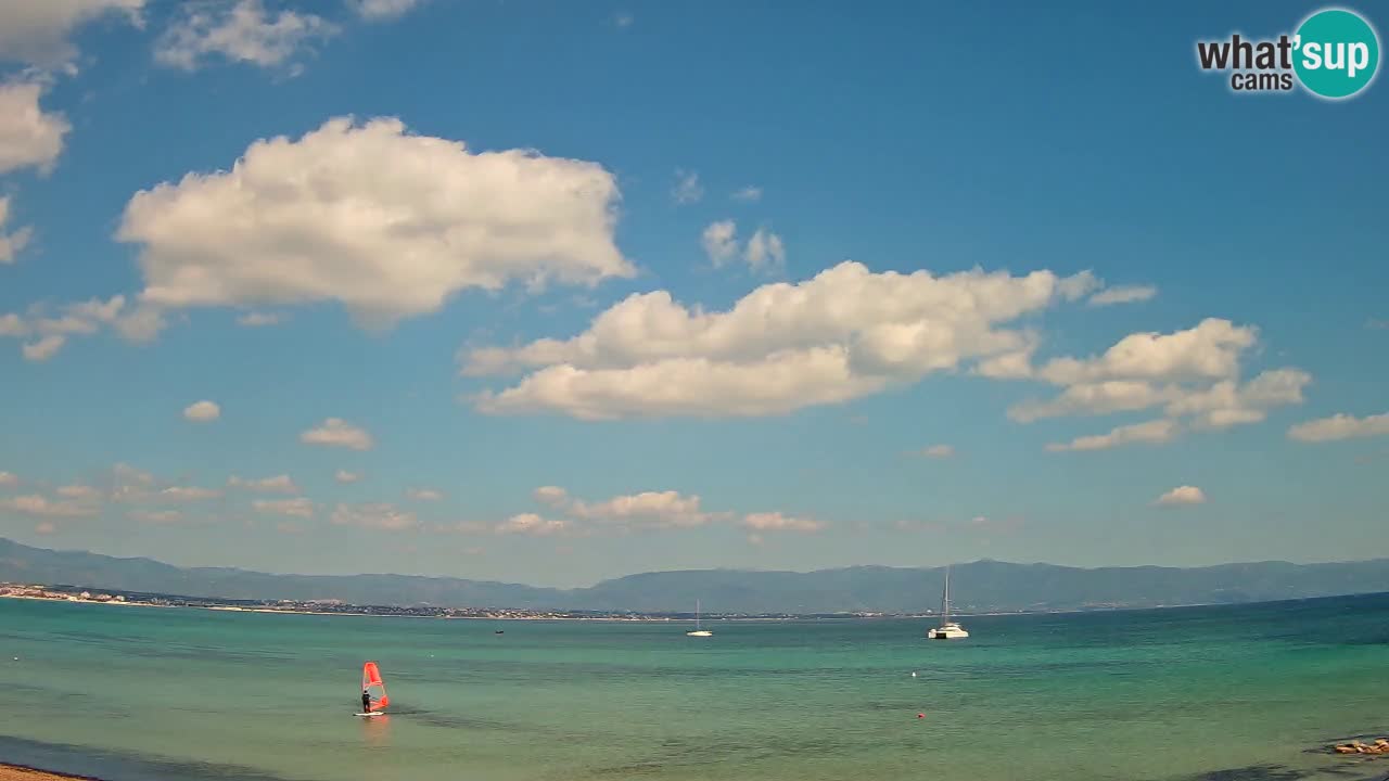 Webcam Cagliari Windsurf Club – Liveblick vom Poetto Strand