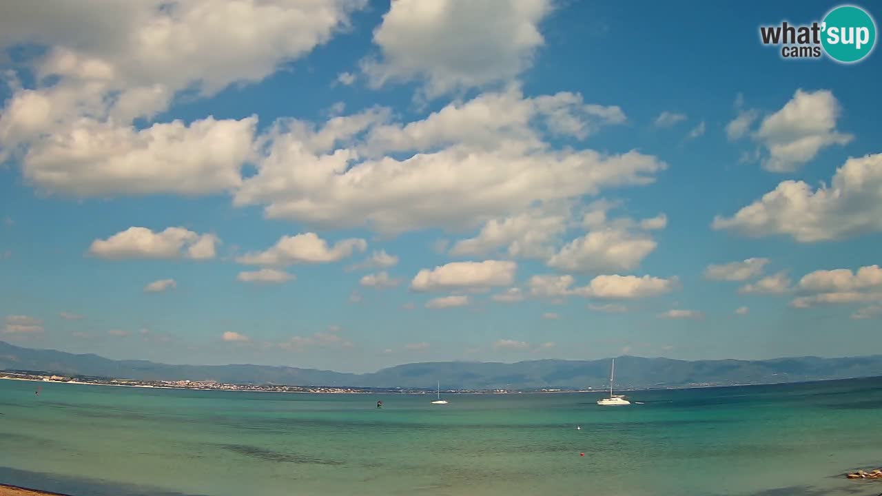 Webcam Cagliari Windsurf Club – Spiaggia del Poetto in diretta