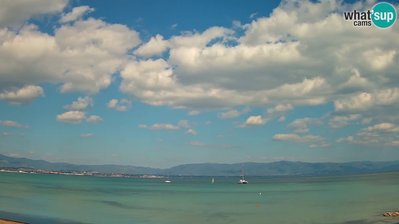 Webcam Cagliari Windsurf Club – Spiaggia del Poetto in diretta