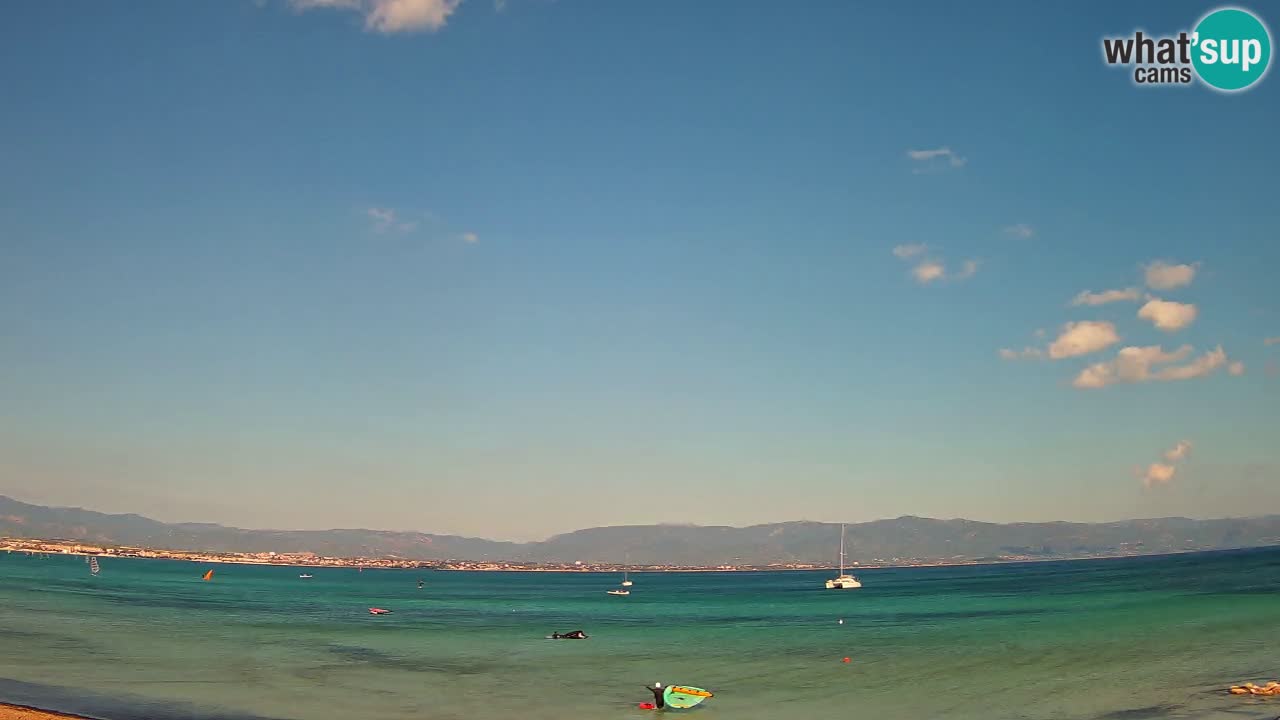Webcam Cagliari Windsurf Club – Spiaggia del Poetto in diretta