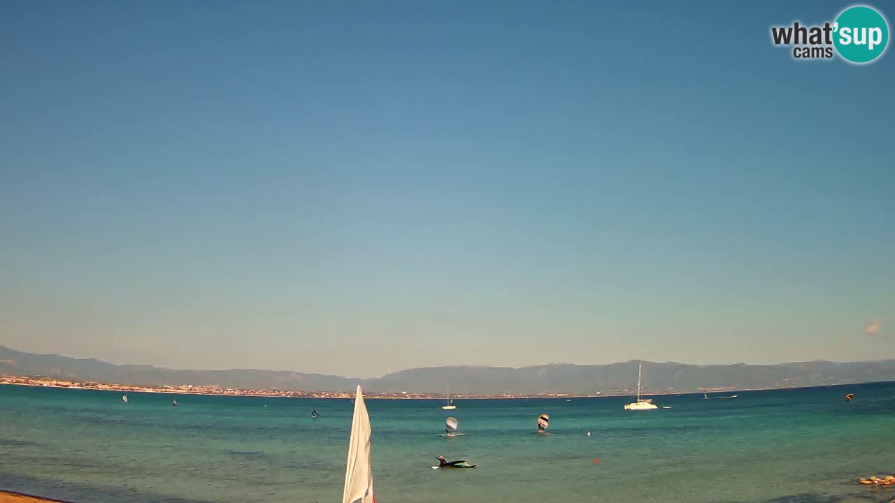 Webcam Cagliari Windsurf Club – Live from Poetto Beach