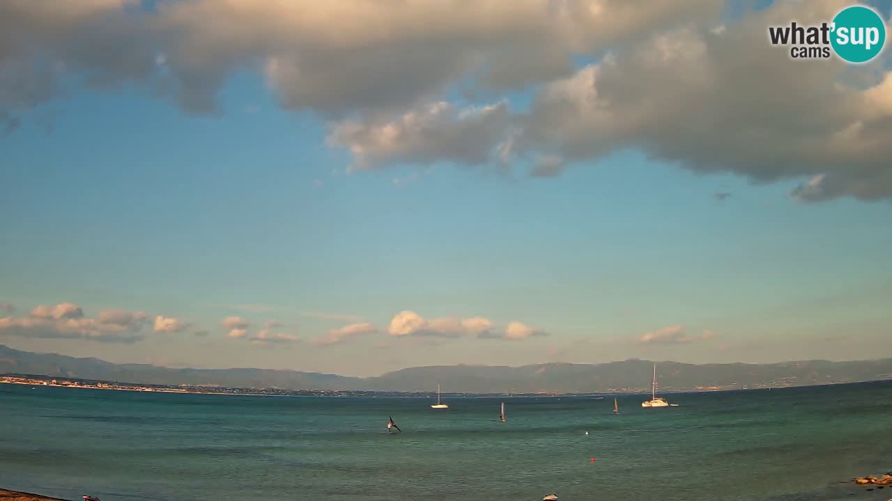 Webcam Cagliari Windsurf Club – Live from Poetto Beach