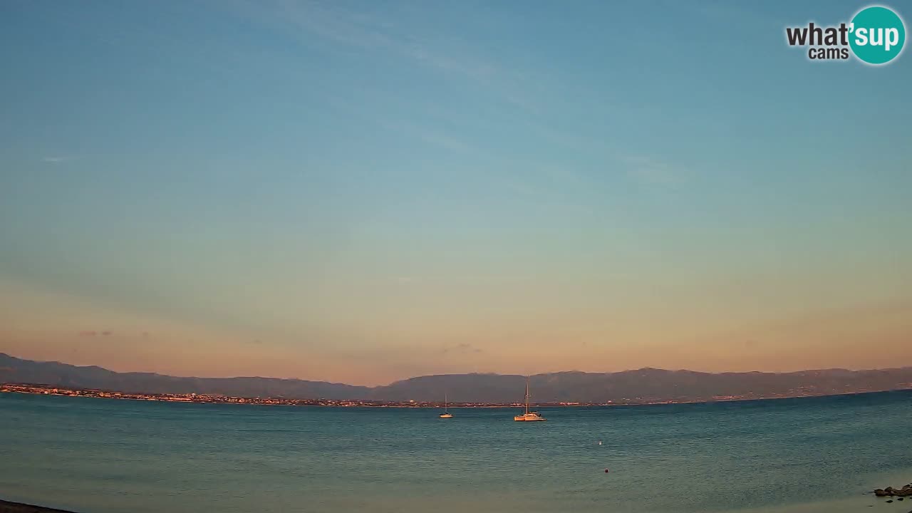 Webcam Cagliari Windsurf Club – Liveblick vom Poetto Strand