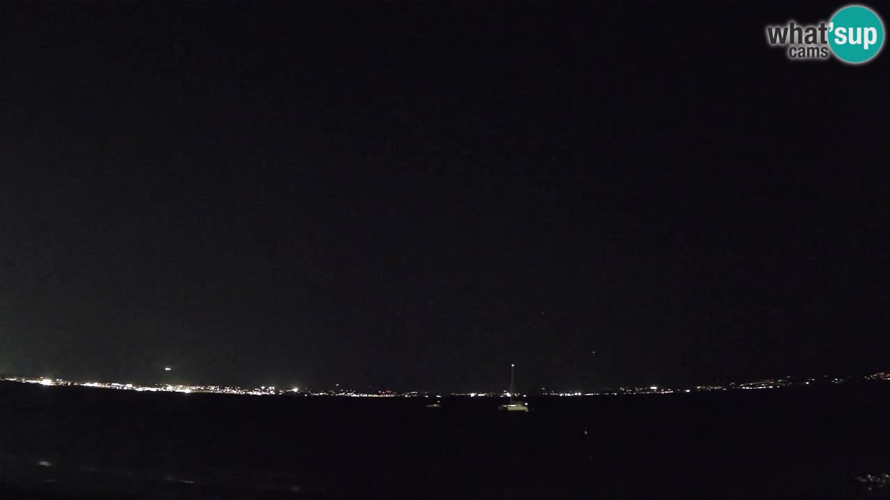 Webcam Cagliari Windsurf Club – Playa del Poetto en directo