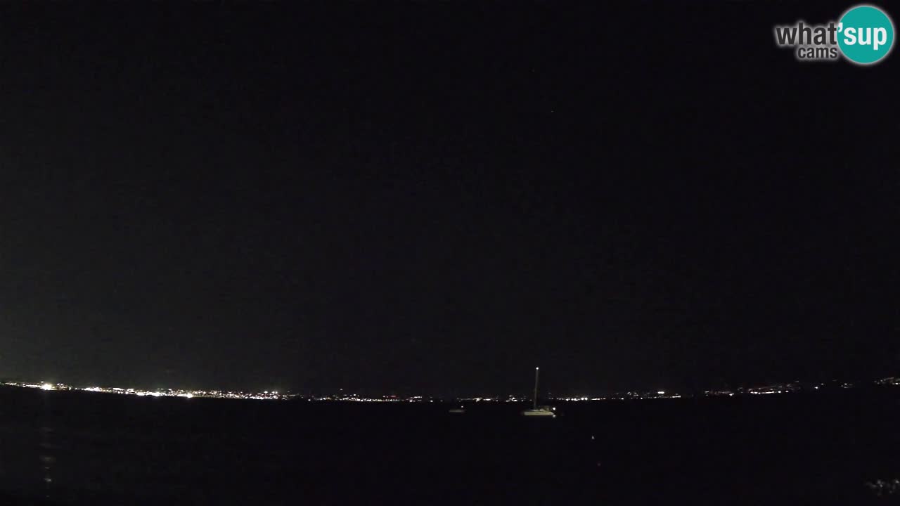 Webcam Cagliari Windsurf Club – Playa del Poetto en directo