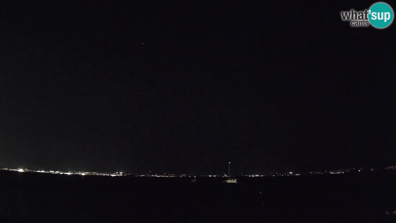 Webcam Cagliari Windsurf Club – Playa del Poetto en directo
