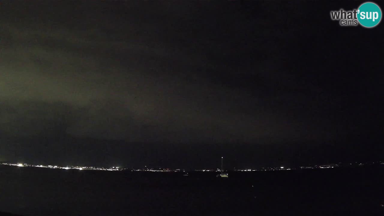 Webcam Cagliari Windsurf Club – Playa del Poetto en directo