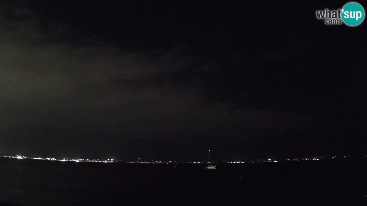 Webcam Cagliari Windsurf Club – Playa del Poetto en directo