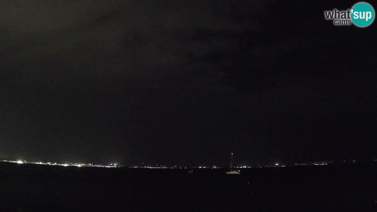 Webcam Cagliari Windsurf Club – Playa del Poetto en directo