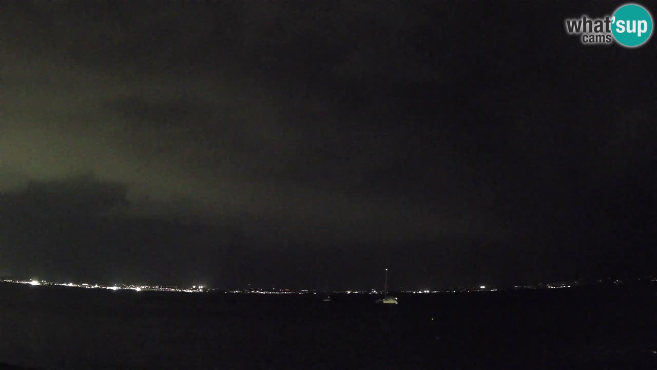 Webcam Cagliari Windsurf Club – Plage du Poetto en direct