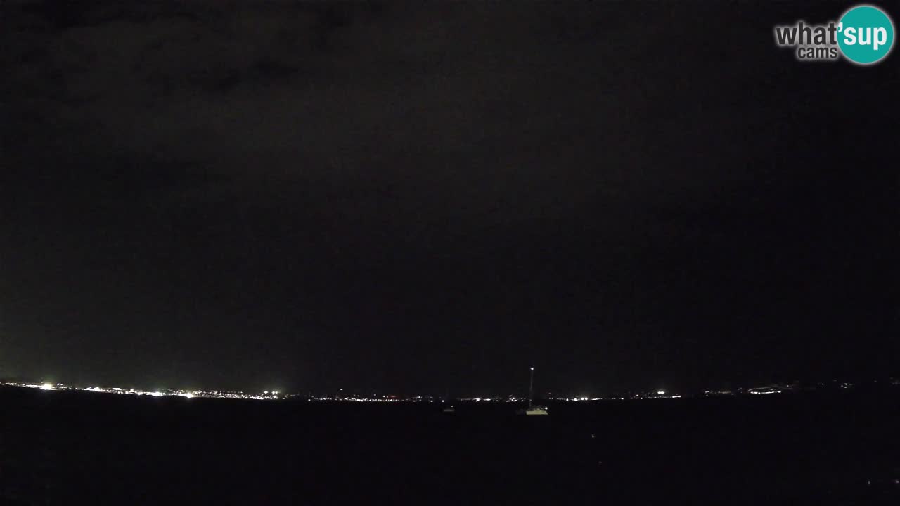 Webcam Cagliari Windsurf Club – Playa del Poetto en directo