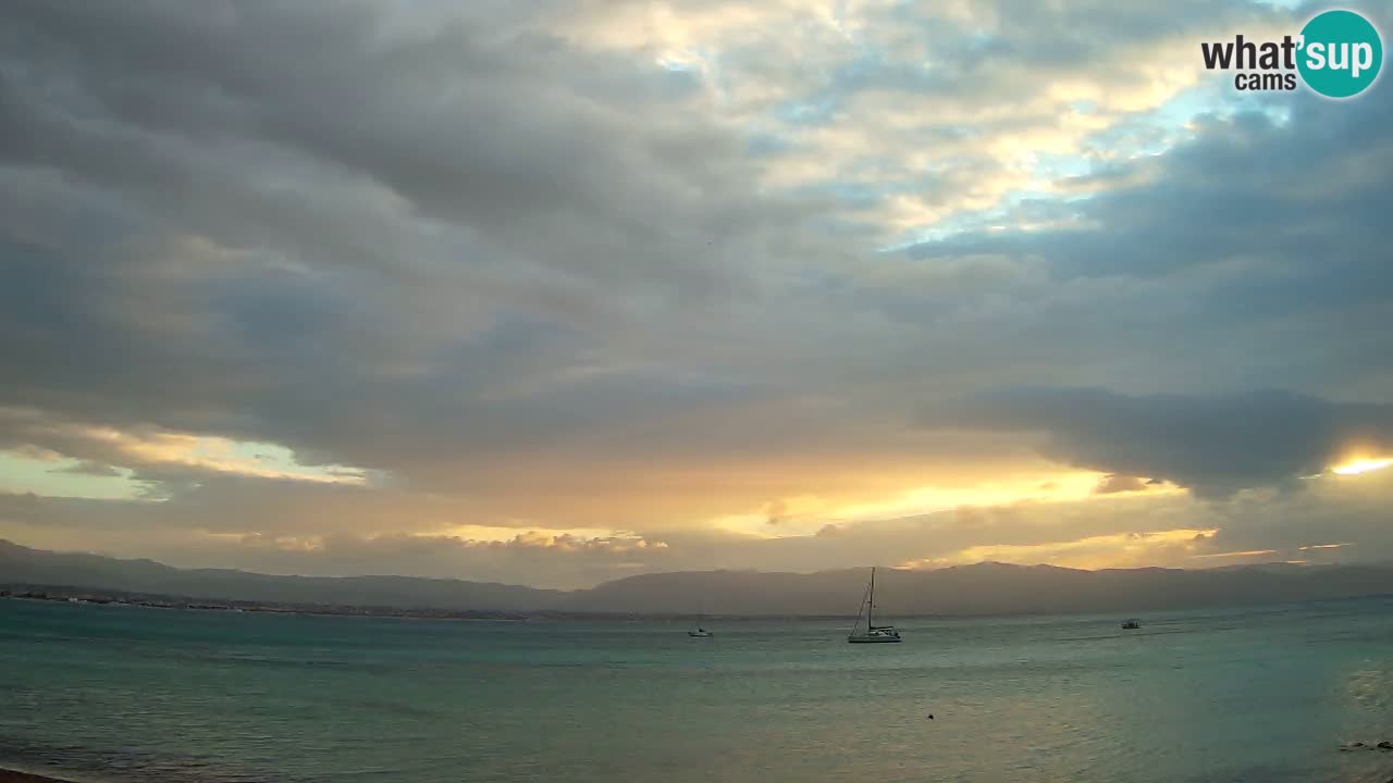 Webcam Cagliari Windsurf Club – Liveblick vom Poetto Strand