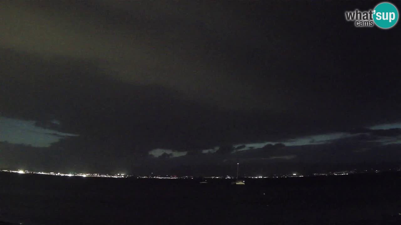 Web kamera Cagliari Windsurf Club – Poetto plaža uživo