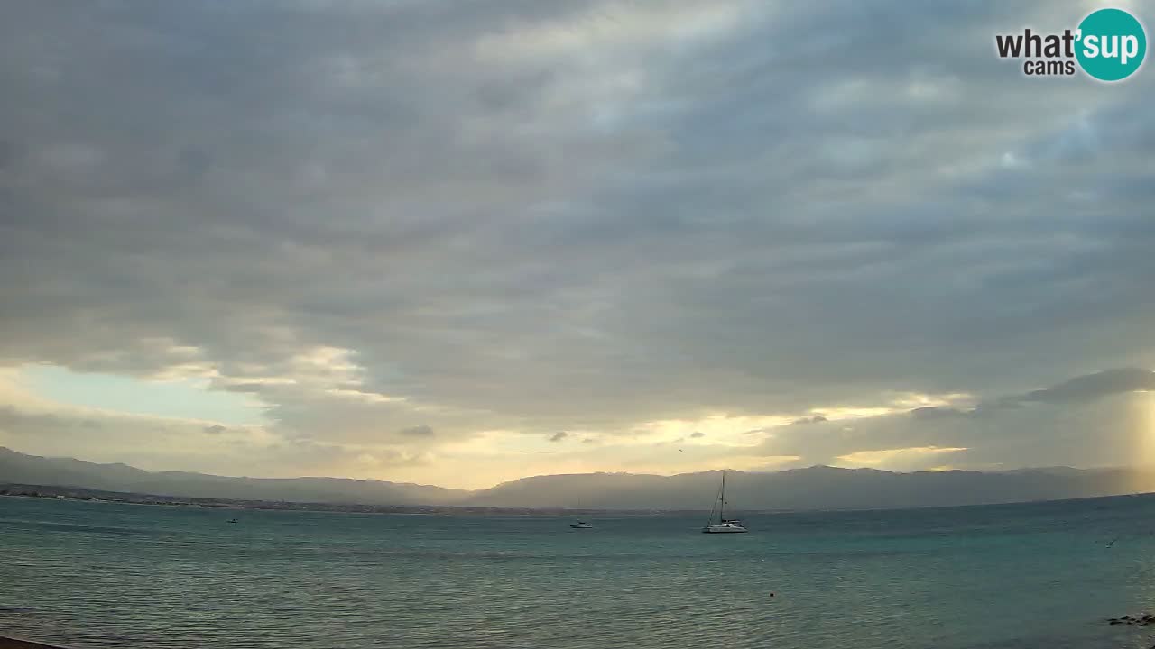 Webcam Cagliari Windsurf Club – Liveblick vom Poetto Strand
