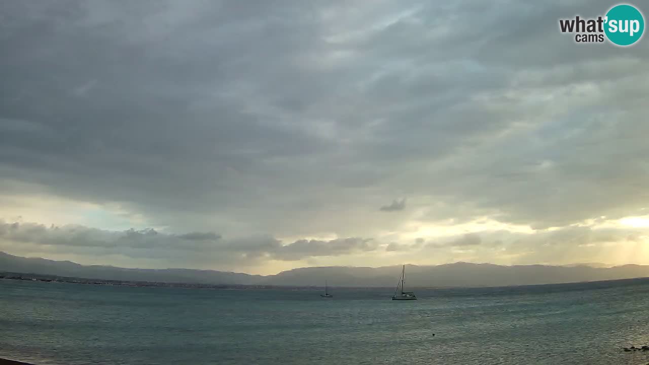 Webcam Cagliari Windsurf Club – Spiaggia del Poetto in diretta