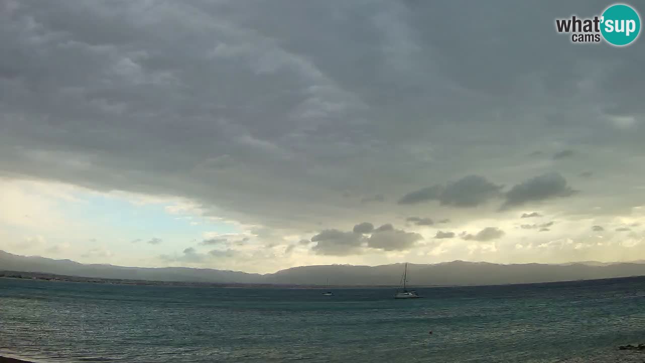 Spletna kamera Cagliari Windsurf Club – Pogled v živo s plaže Poetto