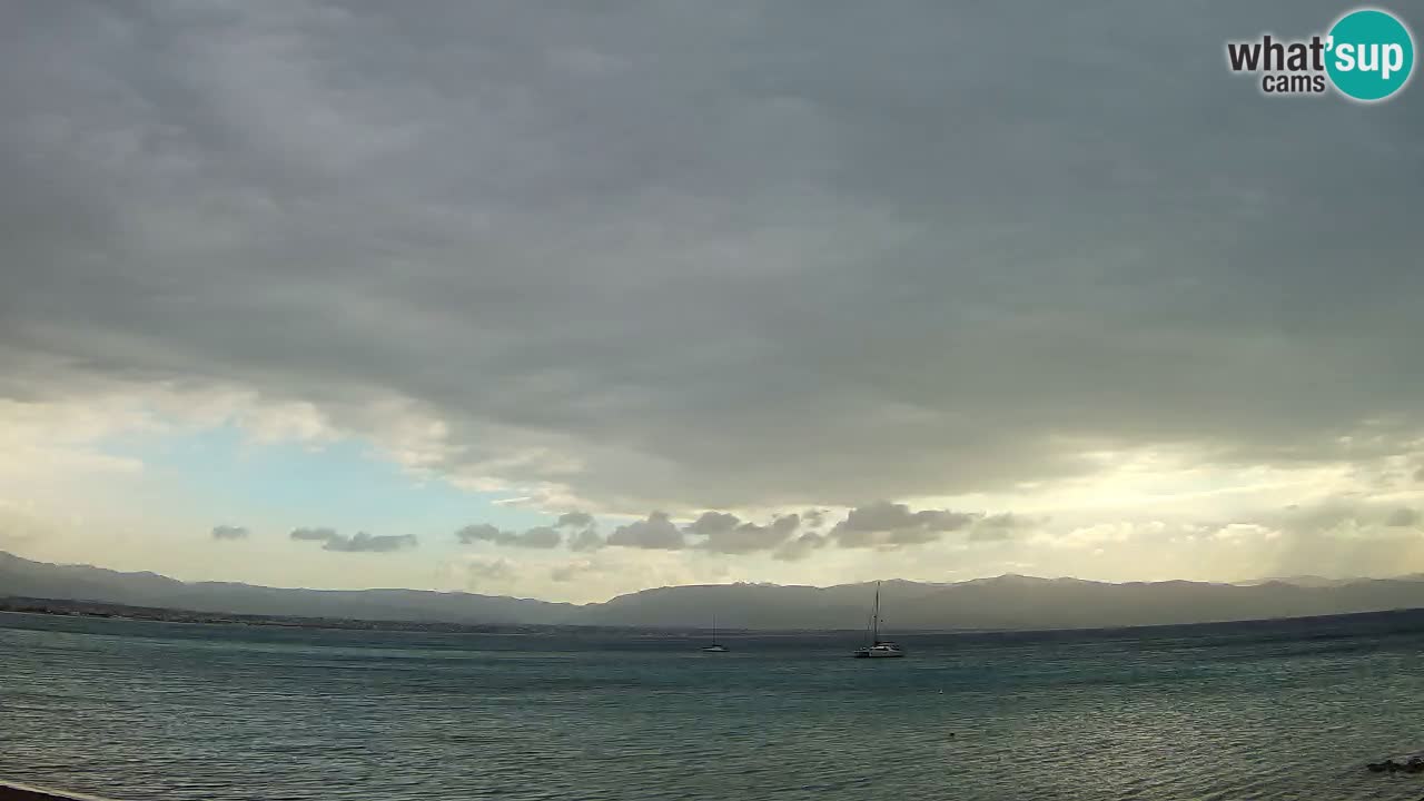 Webcam Cagliari Windsurf Club – Plage du Poetto en direct