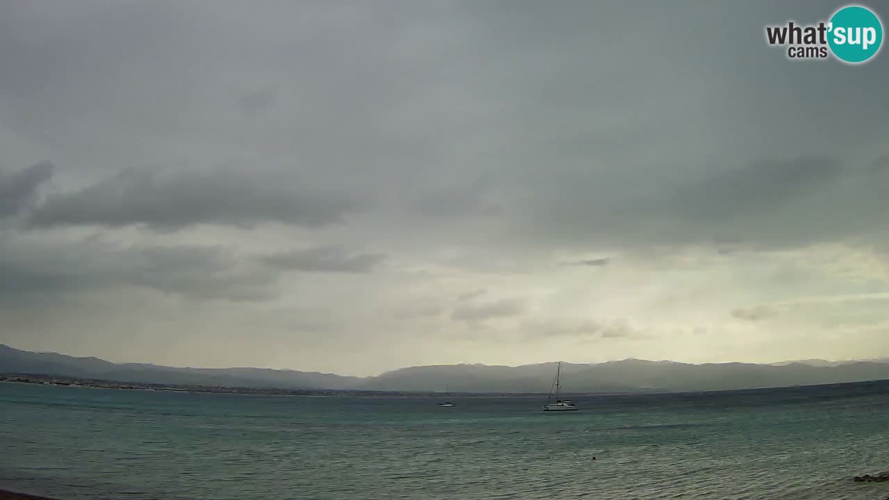 Webcam Cagliari Windsurf Club – Playa del Poetto en directo