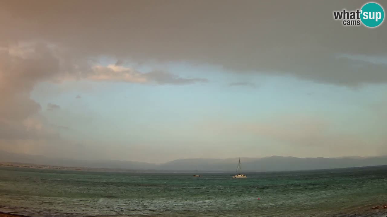Webcam Cagliari Windsurf Club – Playa del Poetto en directo