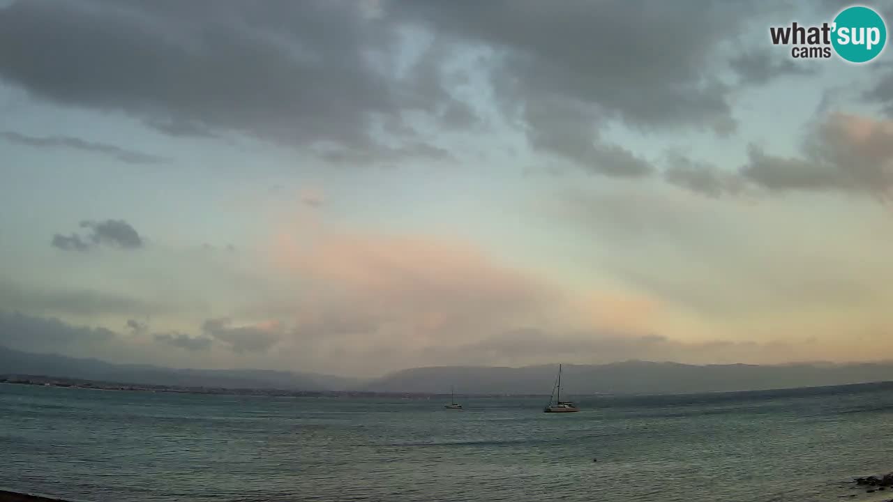 Webcam Cagliari Windsurf Club – Spiaggia del Poetto in diretta
