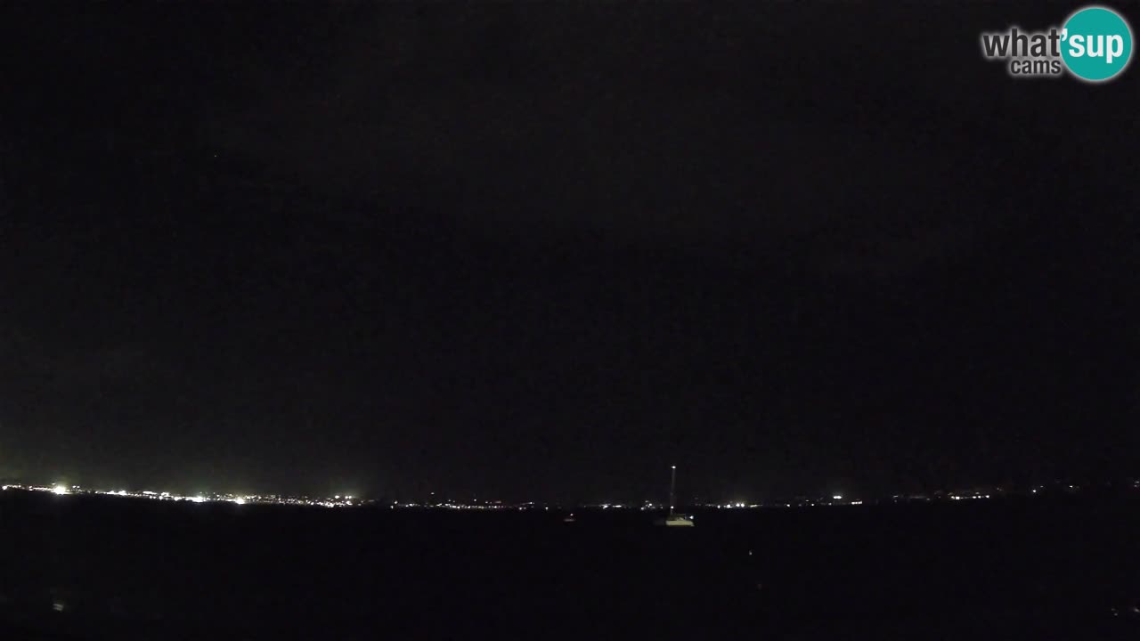 Webcam Cagliari Windsurf Club – Playa del Poetto en directo