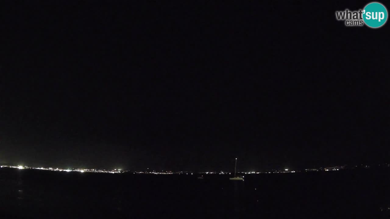 Web kamera Cagliari Windsurf Club – Poetto plaža uživo