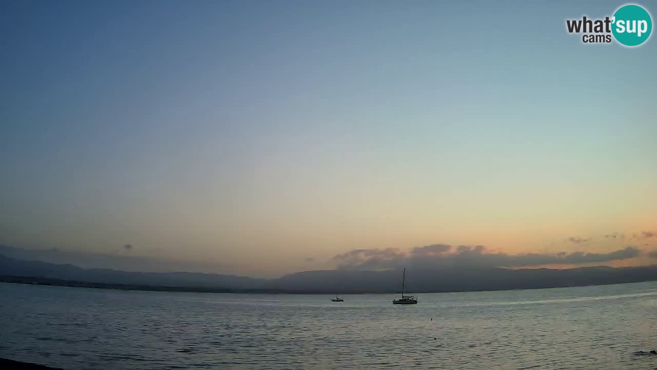 Webcam Cagliari Windsurf Club – Spiaggia del Poetto in diretta