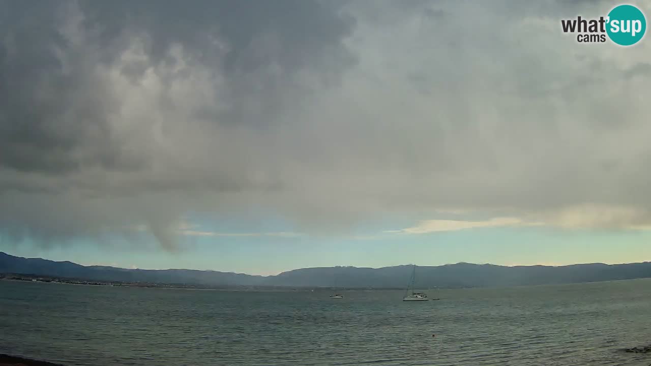 Webcam Cagliari Windsurf Club – Plage du Poetto en direct