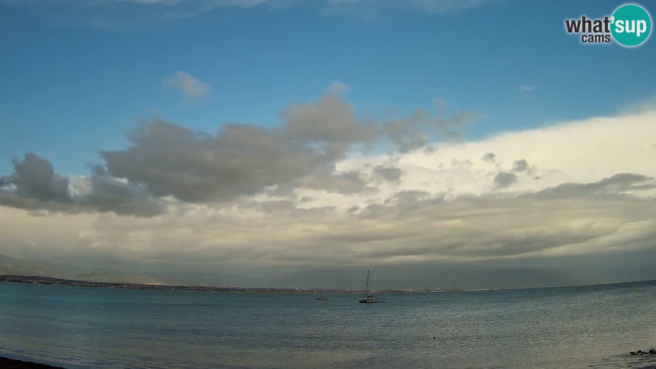 Webcam Cagliari Windsurf Club – Plage du Poetto en direct