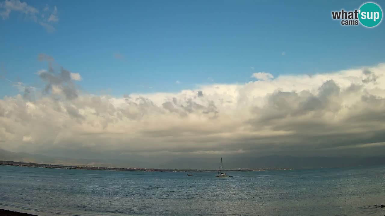 Webcam Cagliari Windsurf Club – Spiaggia del Poetto in diretta