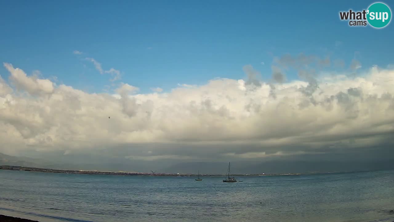 Webcam Cagliari Windsurf Club – Liveblick vom Poetto Strand
