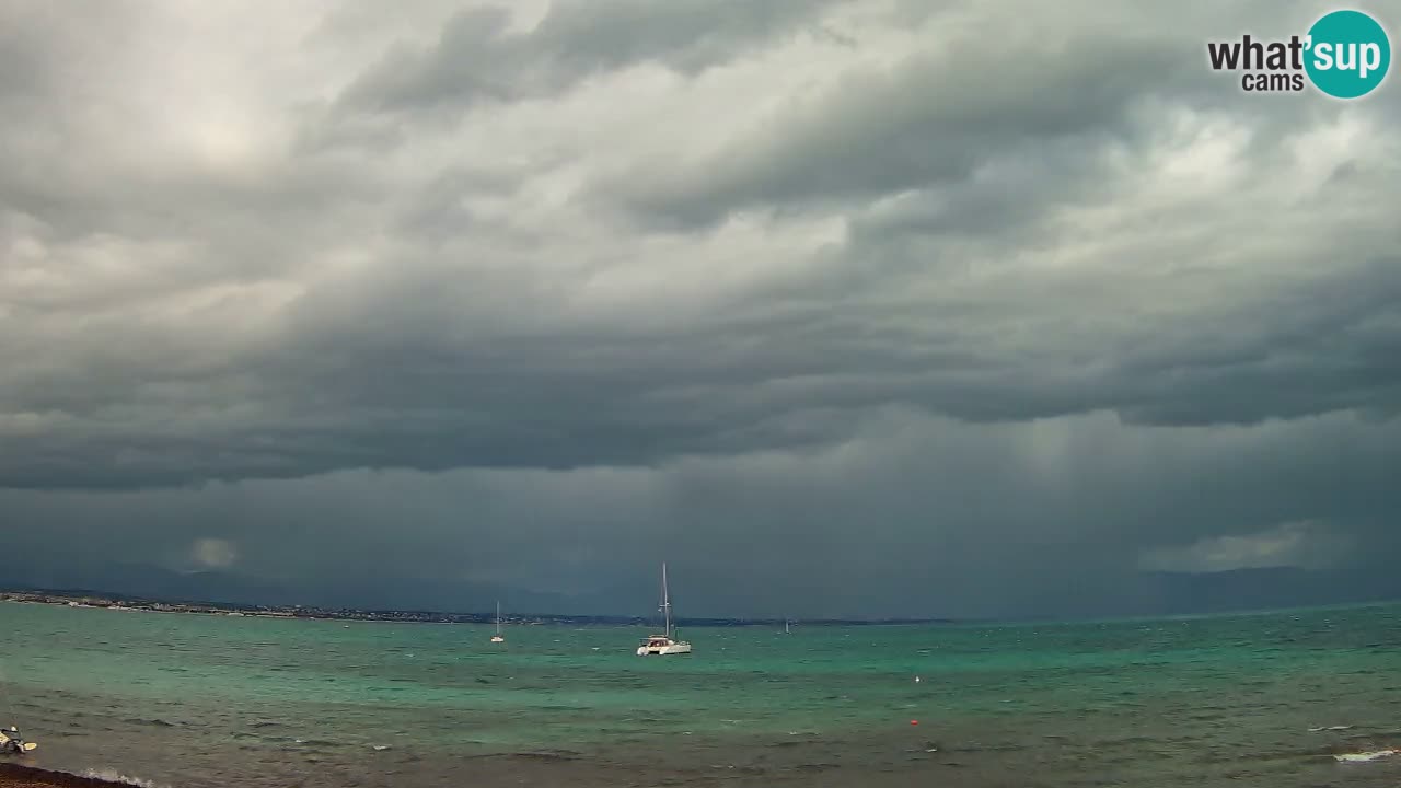 Web kamera Cagliari Windsurf Club – Poetto plaža uživo