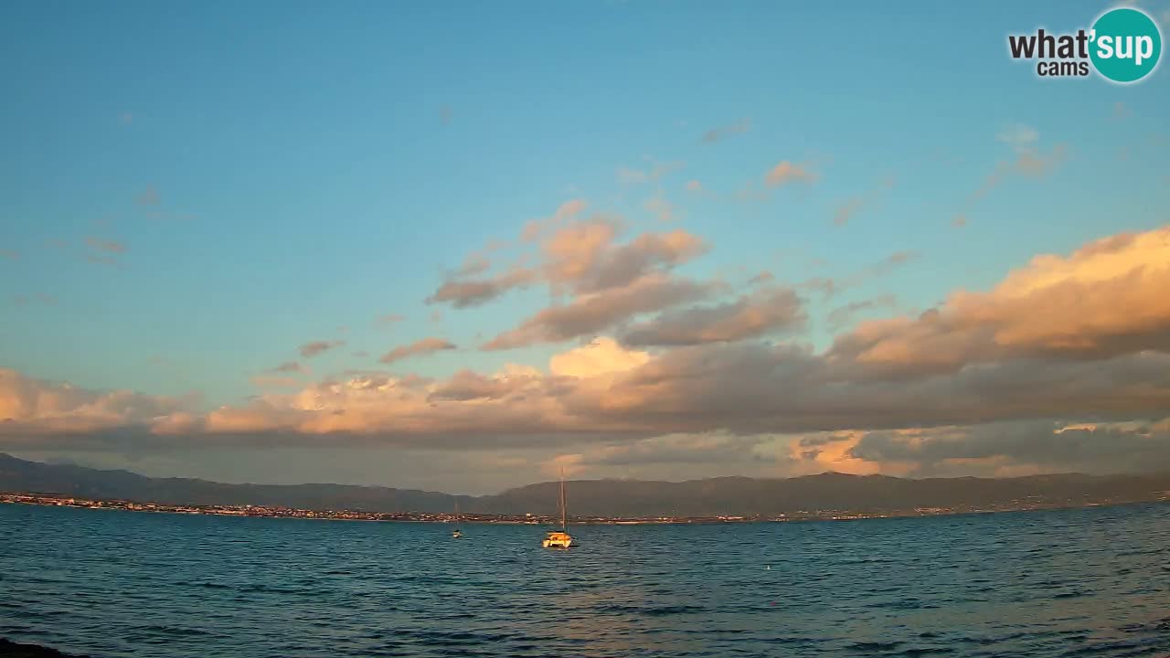 Webcam Cagliari Windsurf Club – Liveblick vom Poetto Strand