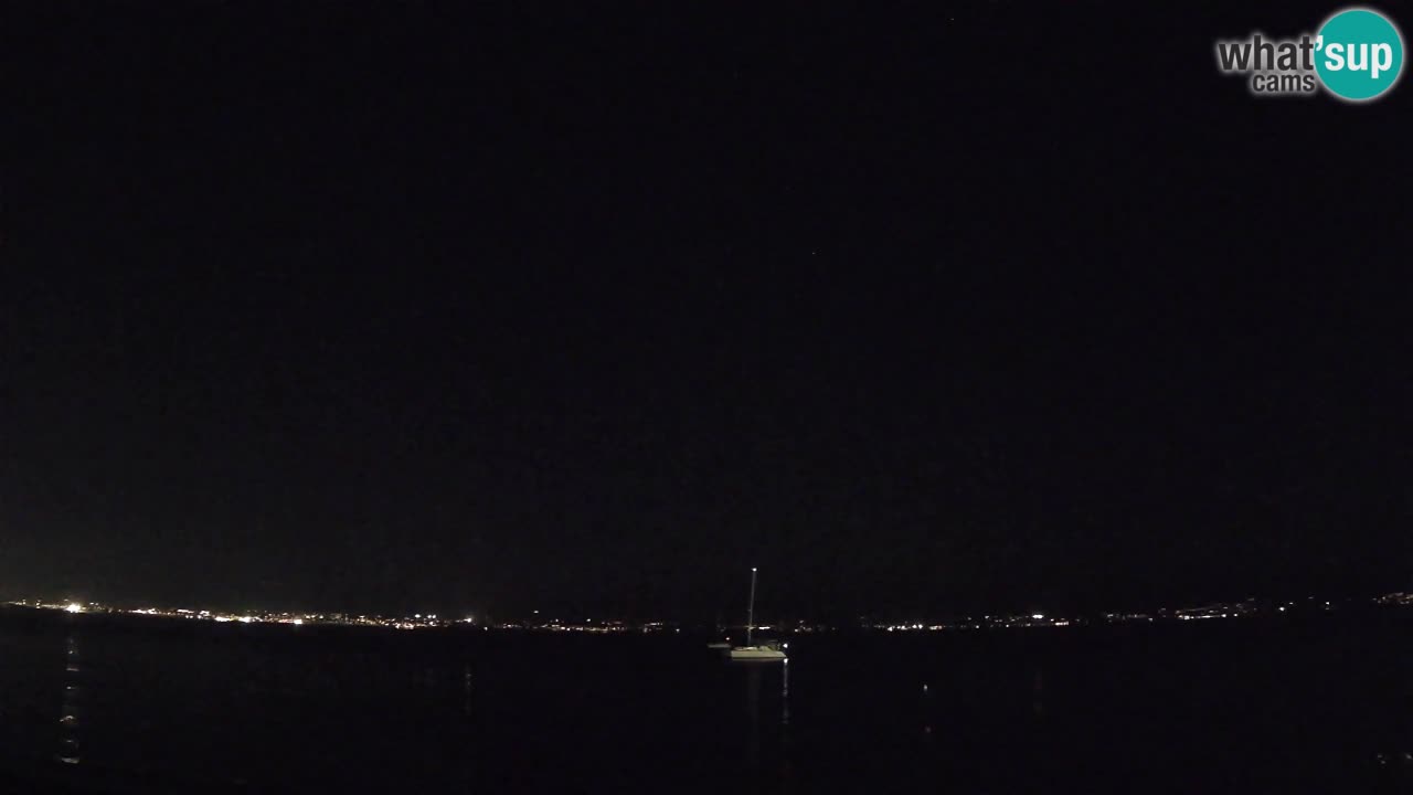 Web kamera Cagliari Windsurf Club – Poetto plaža uživo