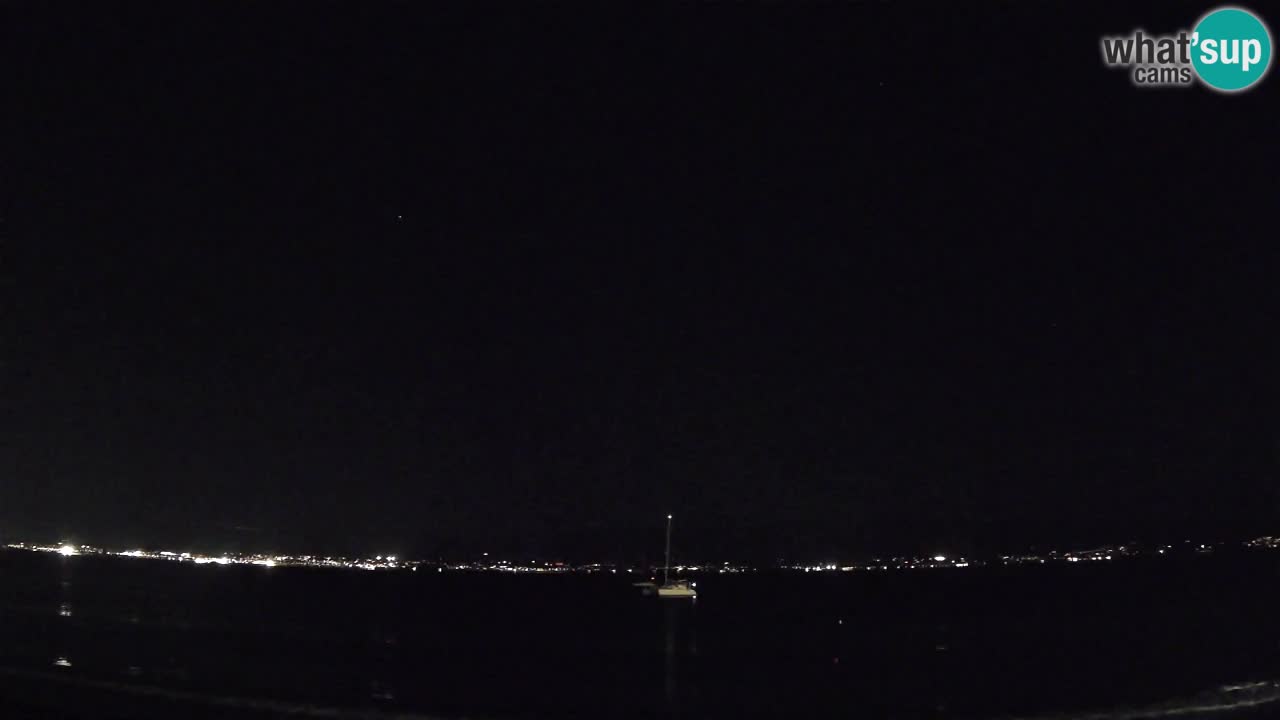 Webcam Cagliari Windsurf Club – Plage du Poetto en direct