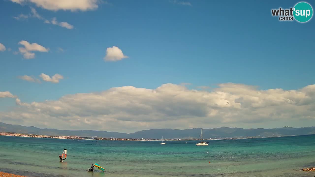 Webcam Cagliari Windsurf Club – Liveblick vom Poetto Strand