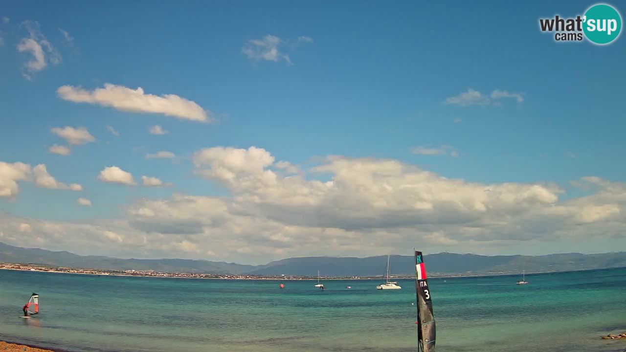Webcam Cagliari Windsurf Club – Live from Poetto Beach