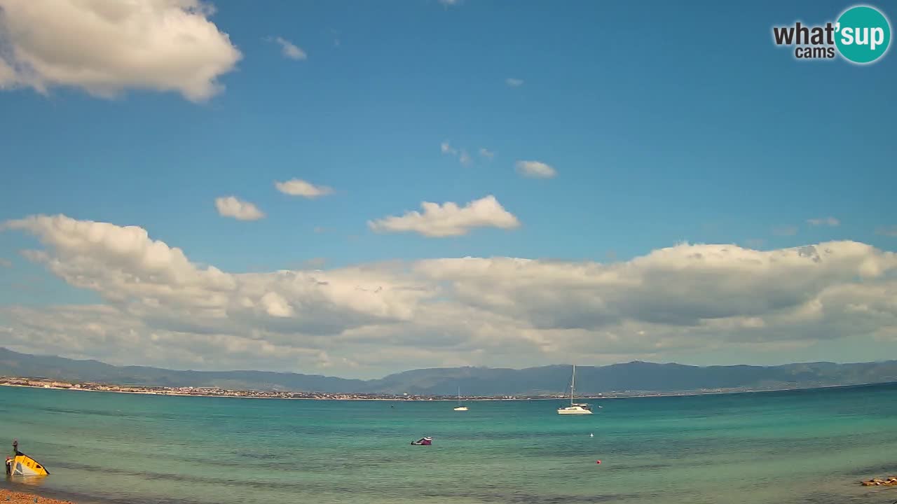 Webcam Cagliari Windsurf Club – Spiaggia del Poetto in diretta