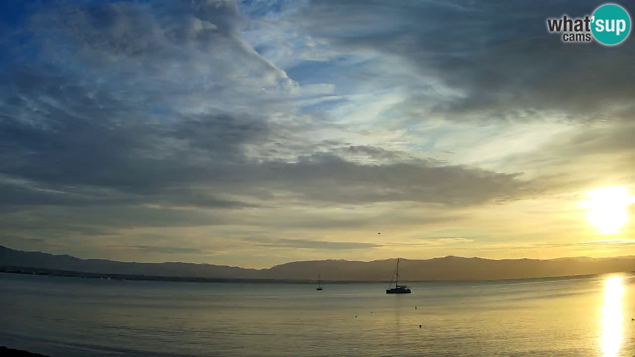 Webcam Cagliari Windsurf Club – Plage du Poetto en direct