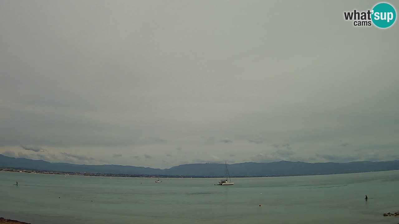 Web kamera Cagliari Windsurf Club – Poetto plaža uživo